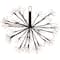 12" Pre-Lit LED Brown Christmas Ball Decoration